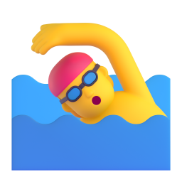 Swimmer icon representing Kids Group Class